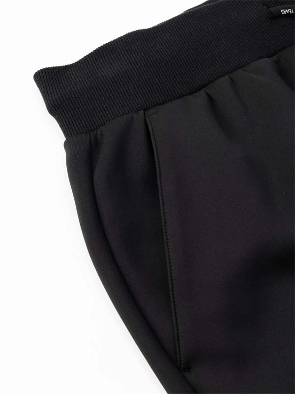 DOUBLE KNIT EMBOSS LONG PANTS