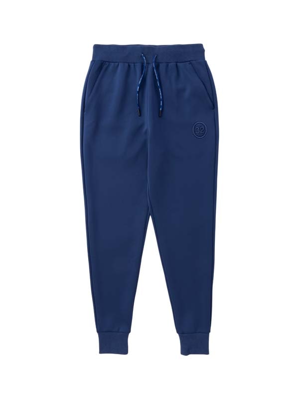 DOUBLE KNIT EMBOSS LONG PANTS