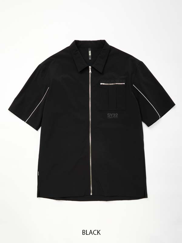 TECHNICAL PIPING ZIP SHIRTS