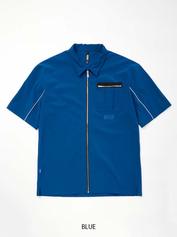 TECHNICAL PIPING ZIP SHIRTS