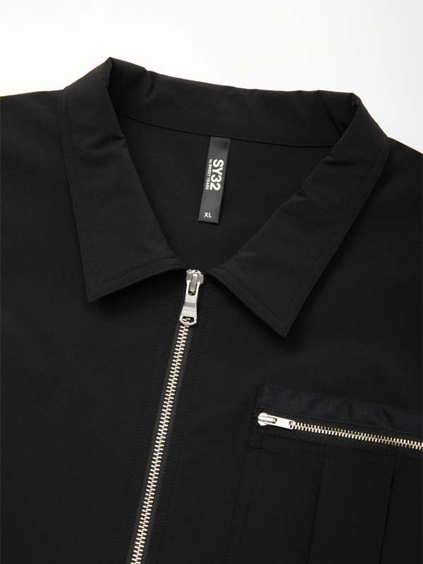 TECHNICAL PIPING ZIP SHIRTS