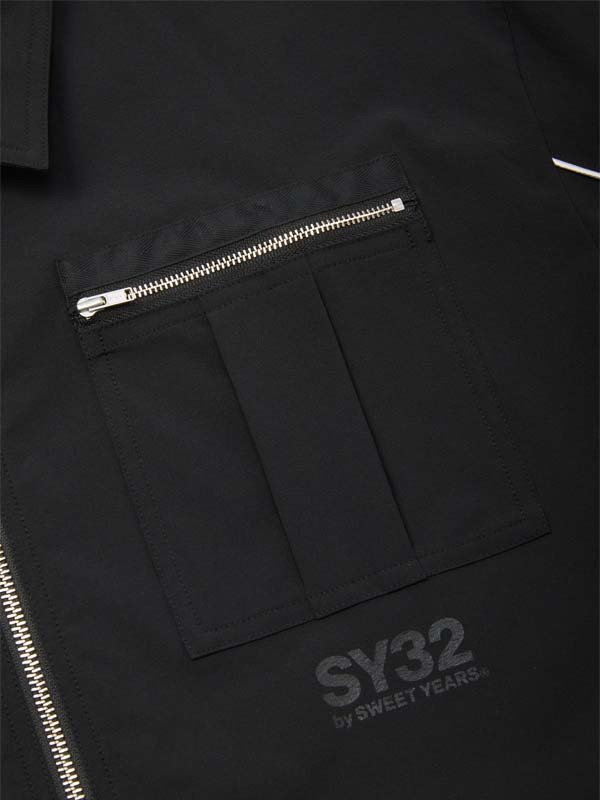 TECHNICAL PIPING ZIP SHIRTS