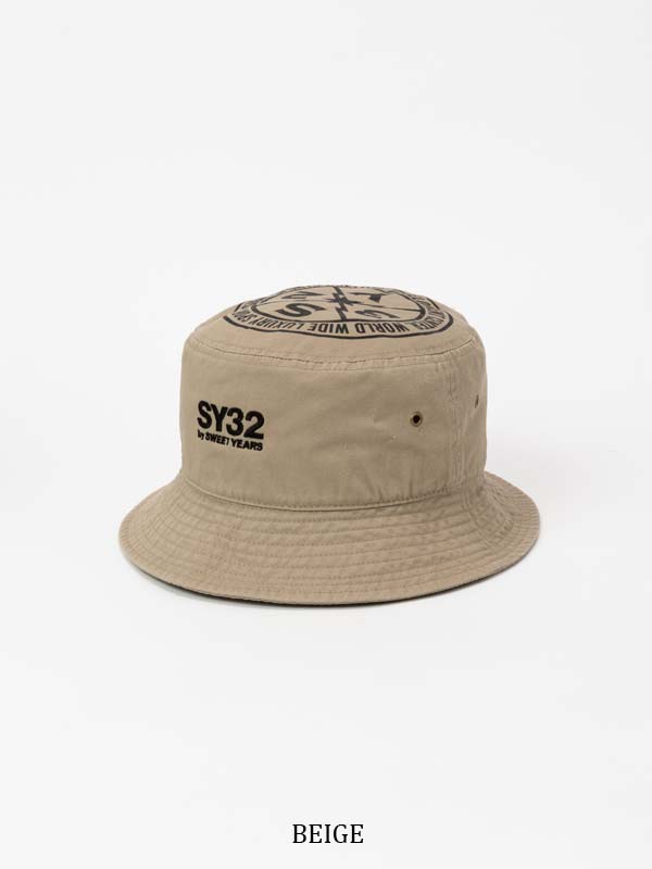 CIRCLE LOGO BUCKET HAT