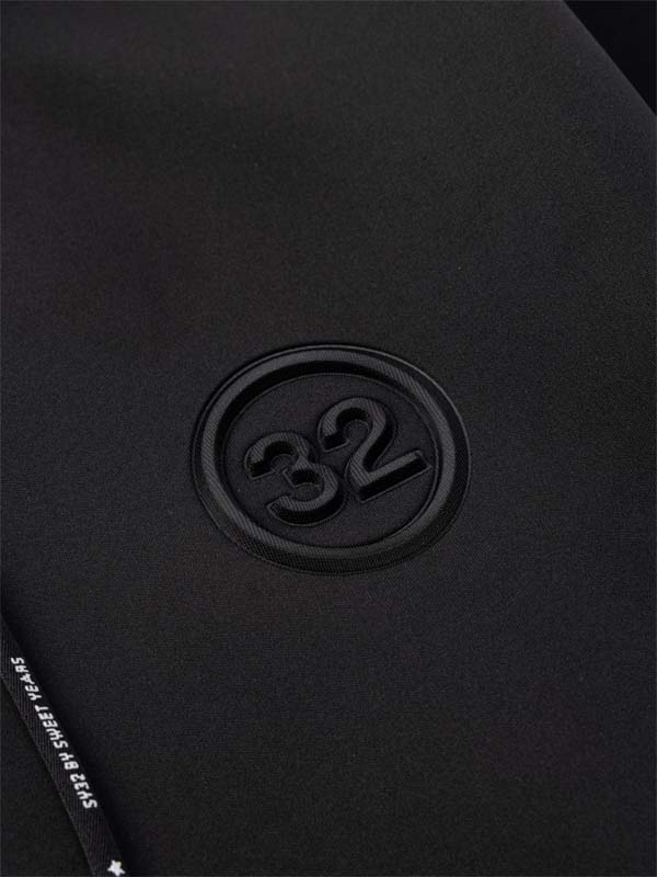 DOUBLE KNIT EMBOSS ZIP HOODIE