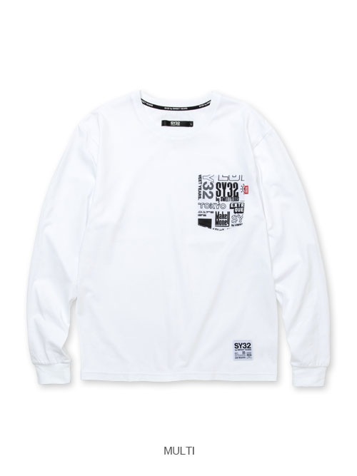 GRAPHIC POKET L/S TEE