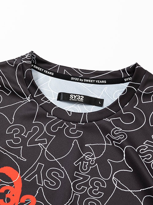 GRAPHIC ACTIVE TEE TOPS 【公式】SY32 by SWEET YEARS ONLINE STORE