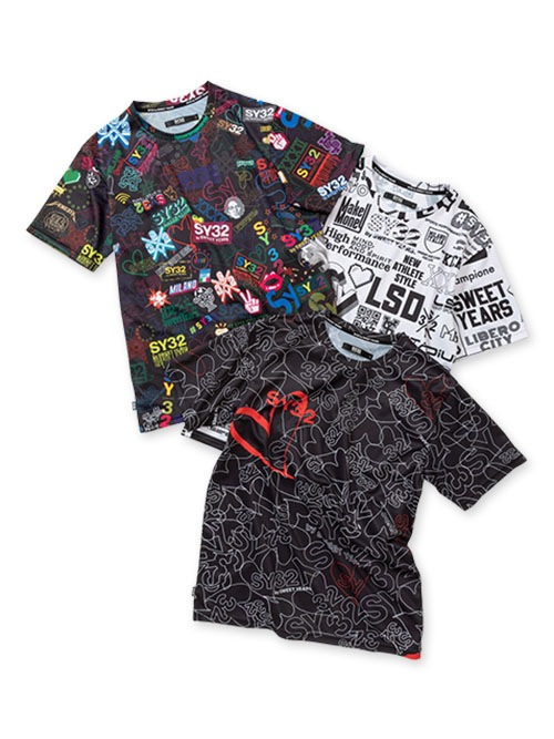 ギフトに最適★SY32 by SWEET YEARS GRAPHIC ACTIVE TEE★速乾 GRAPHIC ACTIVE TEE | TOPS | 【公式】SY32 by SWEET YEARS