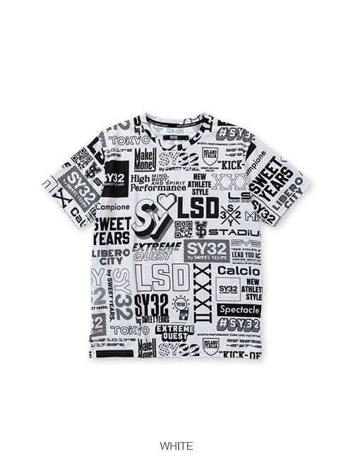 ギフトに最適★SY32 by SWEET YEARS GRAPHIC ACTIVE TEE★速乾 GRAPHIC ACTIVE TEE | TOPS | 【公式】SY32 by SWEET YEARS