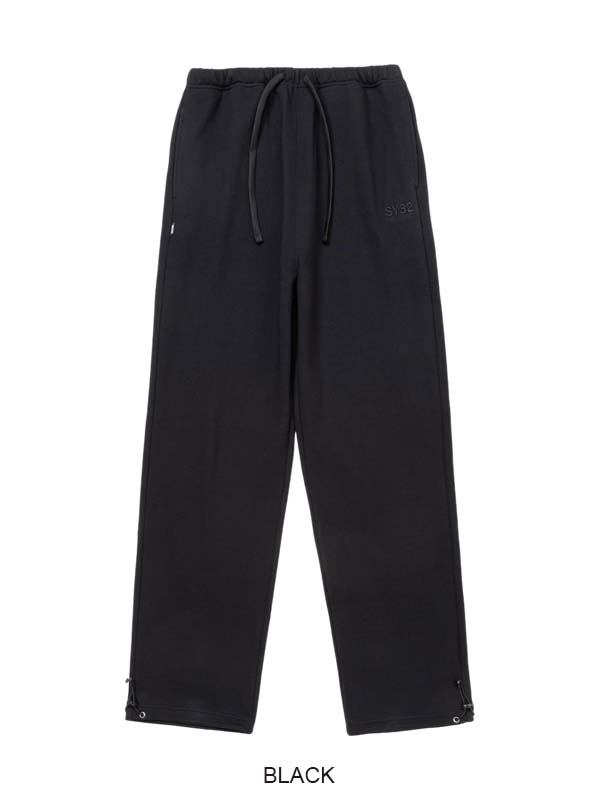EMBROIDERY LOGO WIDE SILHOUETTE RELAXING PANTS