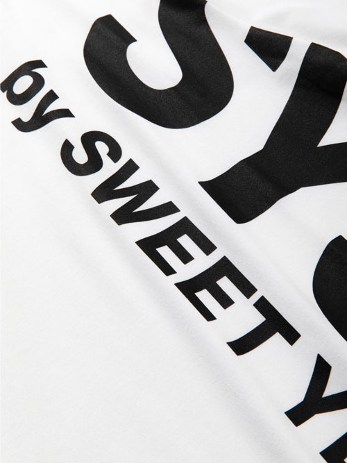 国内発送☆SY32 by SWEETYEARS☆VERTICAL LOGO TEE SY32 by SWEET YEARS - VERTICAL LOGO TEE / TNS1709 / Tシャツ