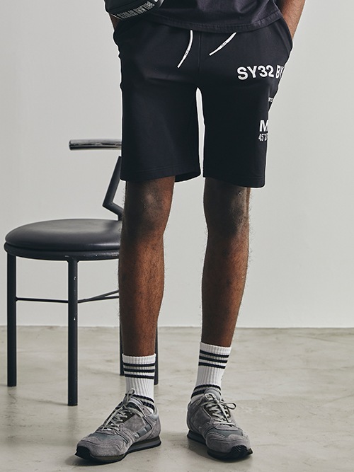 STRADDLE PRINT SHORT PANTS | ALL ITEMS | 【公式】SY32 by SWEET