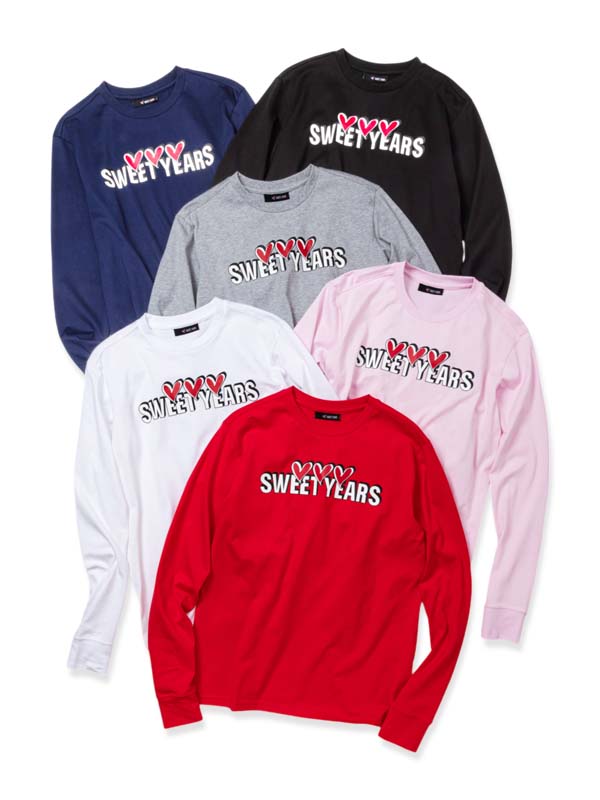 【SWEET YEARS】T-Shirt L/S