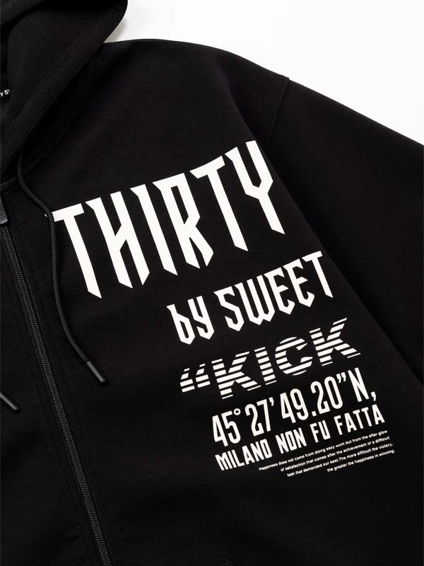 ACTIVE S/S ZIP HOODIE