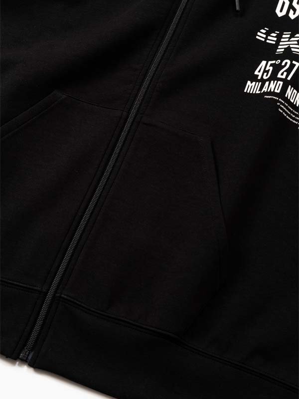 ACTIVE S/S ZIP HOODIE