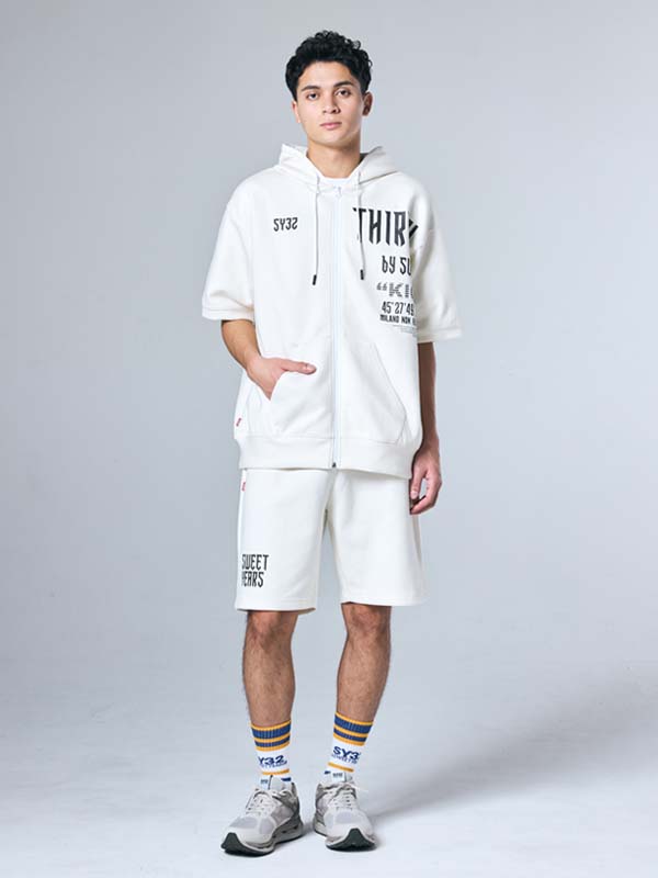 ACTIVE S/S ZIP HOODIE