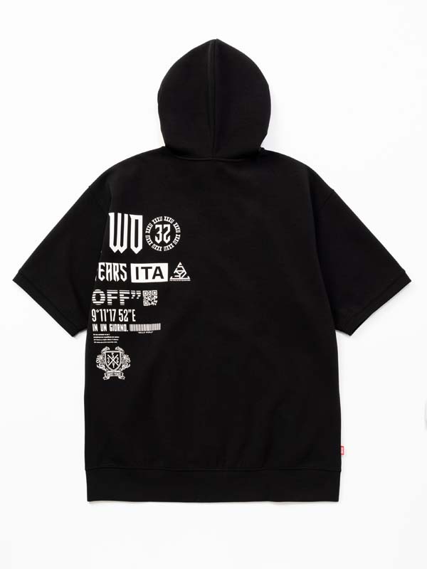 ACTIVE S/S ZIP HOODIE