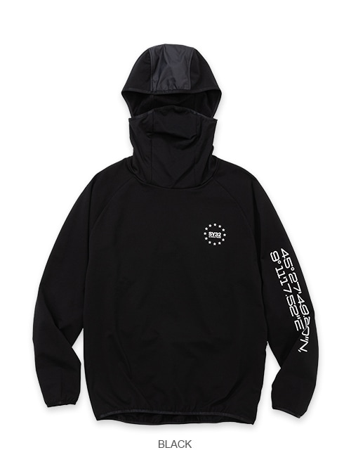 STRETCH SWEAT PULLOVER PARKA