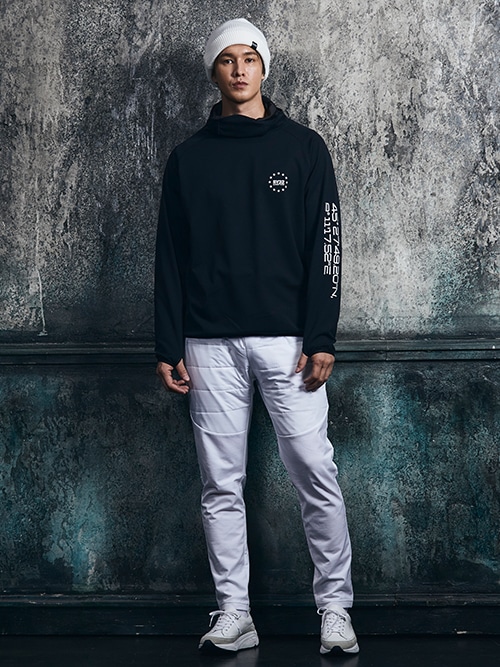 STRETCH SWEAT PULLOVER PARKA