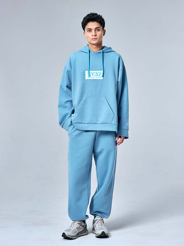 MINI BOX LOGO WIDE SWEAT PANTS