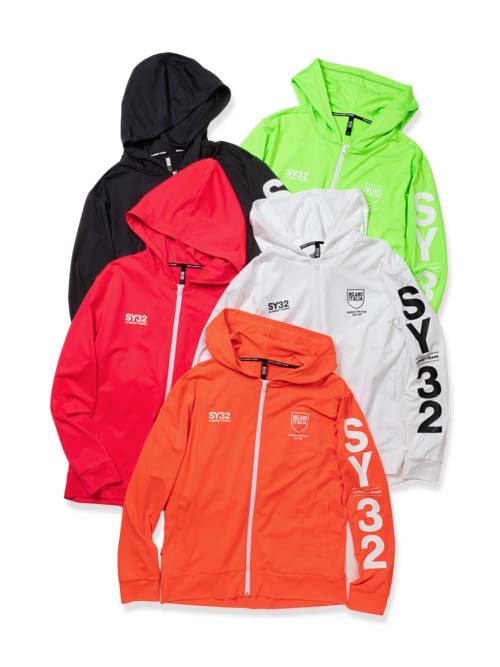 RASH GUARD ZIP HOODIE