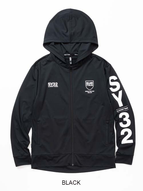 RASH GUARD ZIP HOODIE