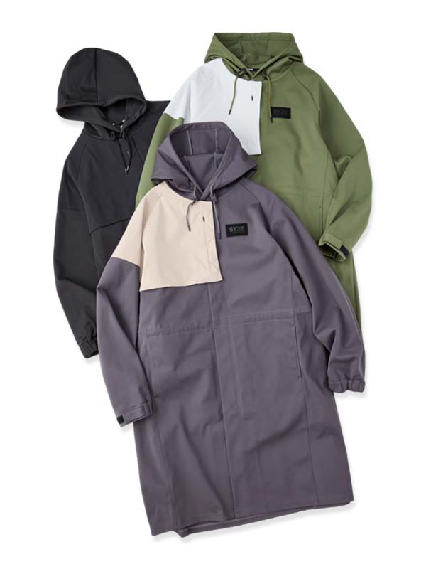 DOUBLE KNIT TECHNICAL  COAT