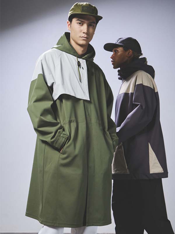 DOUBLE KNIT TECHNICAL  COAT