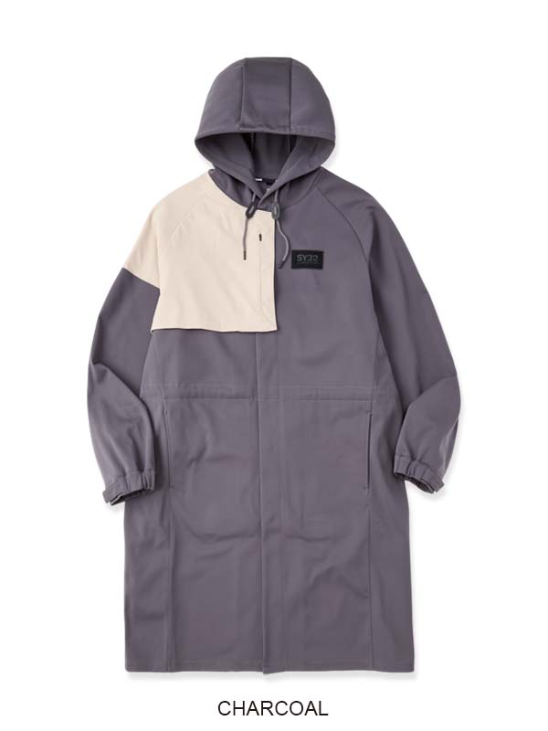 DOUBLE KNIT TECHNICAL  COAT