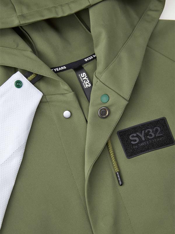 DOUBLE KNIT TECHNICAL  COAT