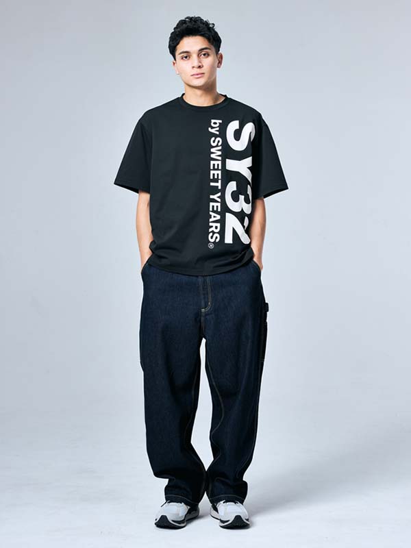 WIDE PAINTER DENIM PANTS