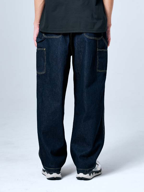 WIDE PAINTER DENIM PANTS