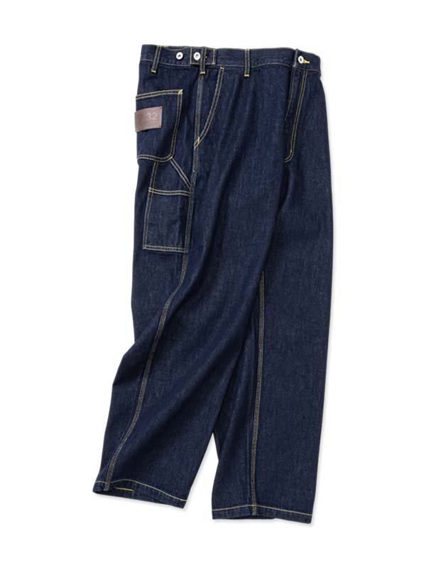 WIDE PAINTER DENIM PANTS