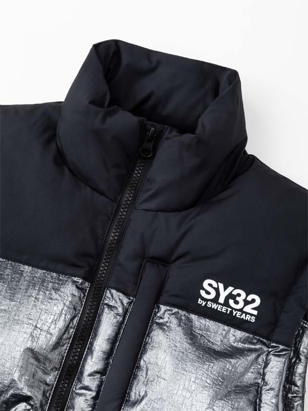 SY32 by sweet years 中わた ベスト 黒 Lサイズ SY32 by sweet years