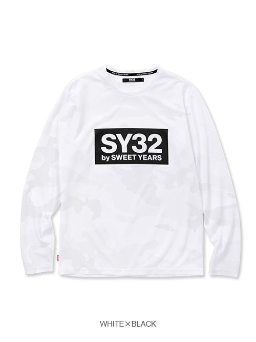 国内発送☆SY32 by SWEETYEARS☆エンボスカモBOXロゴ L/S TEE EMBOSS CAMO BOX LOGO L/S TEE | ALL ITEMS | 【公式】SY32 by