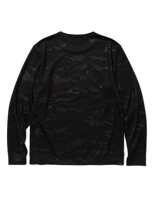 EMBOSS CAMO BOX LOGO L/S TEE