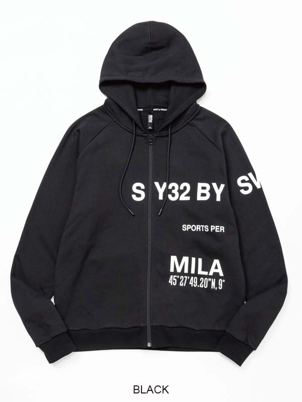 SEPARATE GRAPHIC ZIP HOODIE