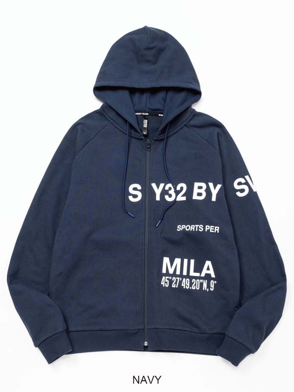 SEPARATE GRAPHIC ZIP HOODIE