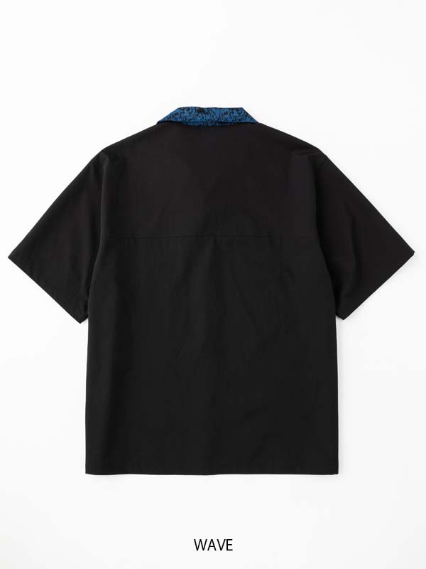 GRAPHIC OPEN COLAR SHIRT