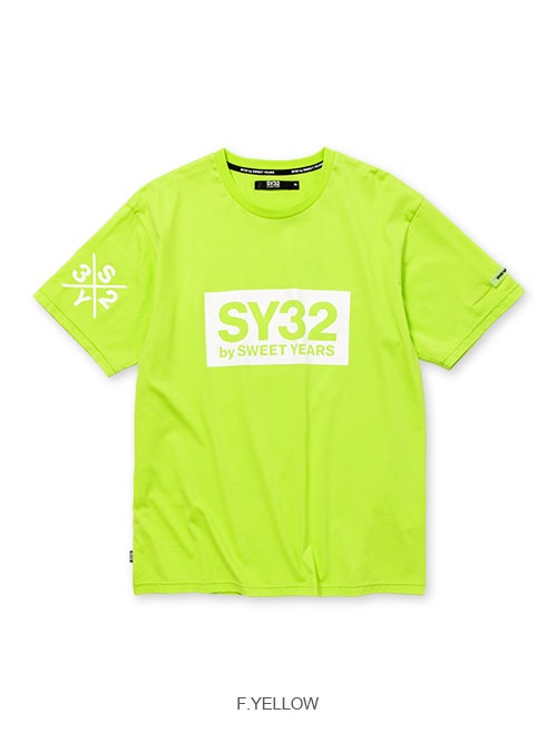『新品』SY32 BY SWEET YEARS 蛍光イエロー シャツ　Mサイズ 新品』SY32 BY SWEET YEARS 蛍光イエロー シャツ Mサイズ - メルカリ