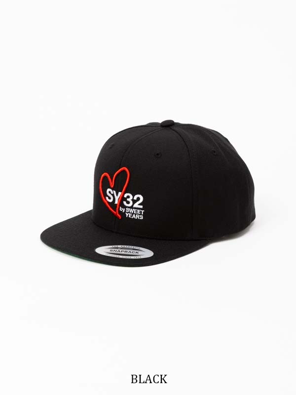 HEART MIX LOGO SNAPBACK CAP