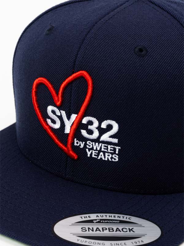 HEART MIX LOGO SNAPBACK CAP