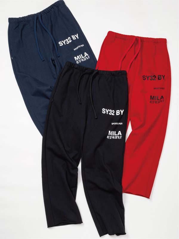 SEPARATE GRAPHIC CUT OFF PANTS