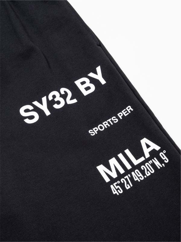 SEPARATE GRAPHIC CUT OFF PANTS