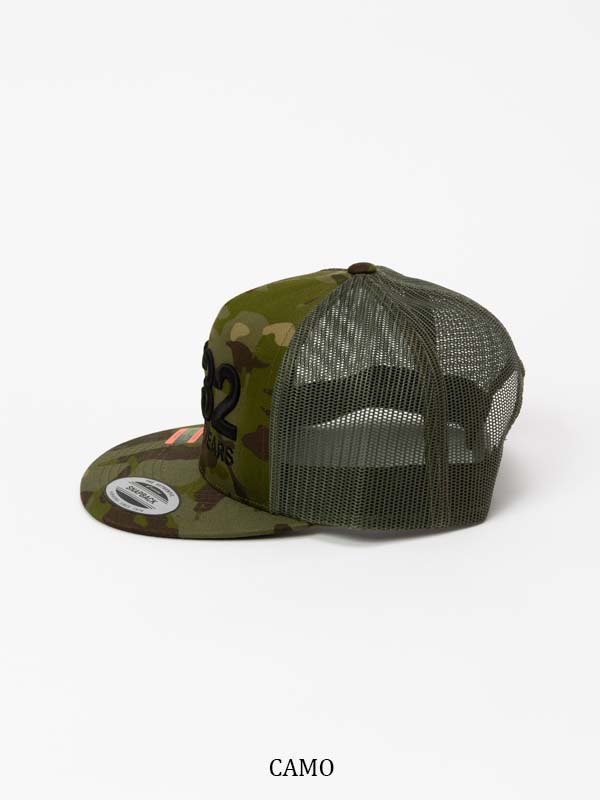 3D LOGO CAMO MESH CAP
