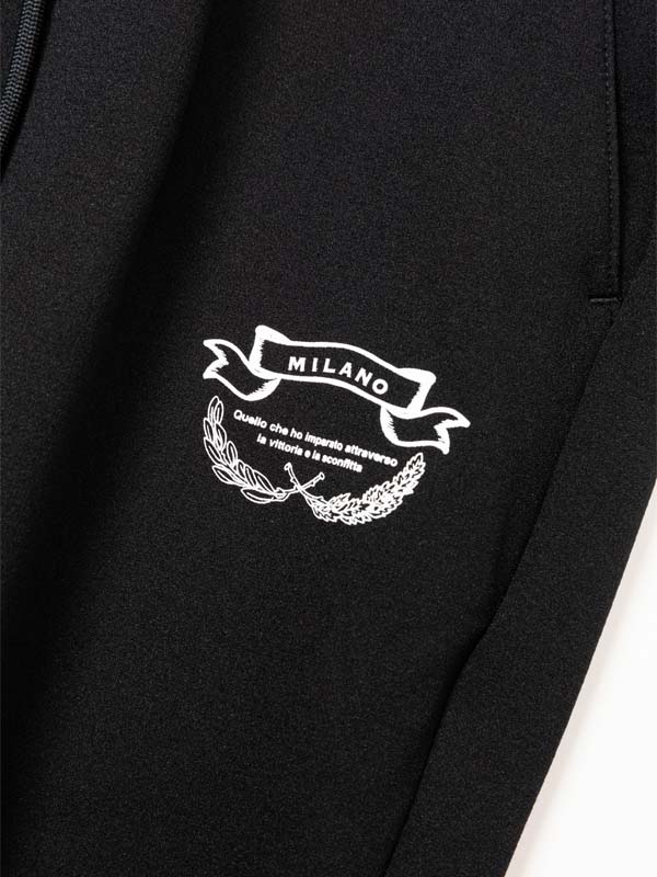 MULTI LOGO HIGH QUALITY SWEAT PANTS