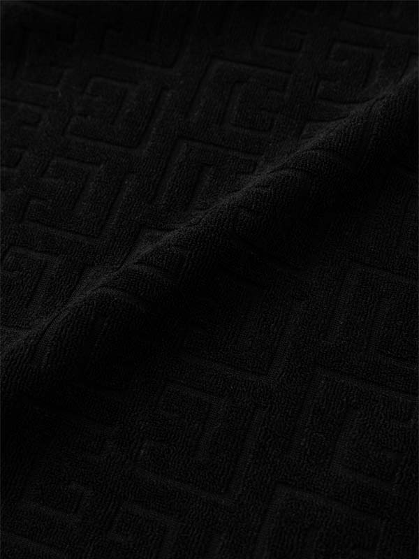 JACQUARD PILE POLO SHIRTS