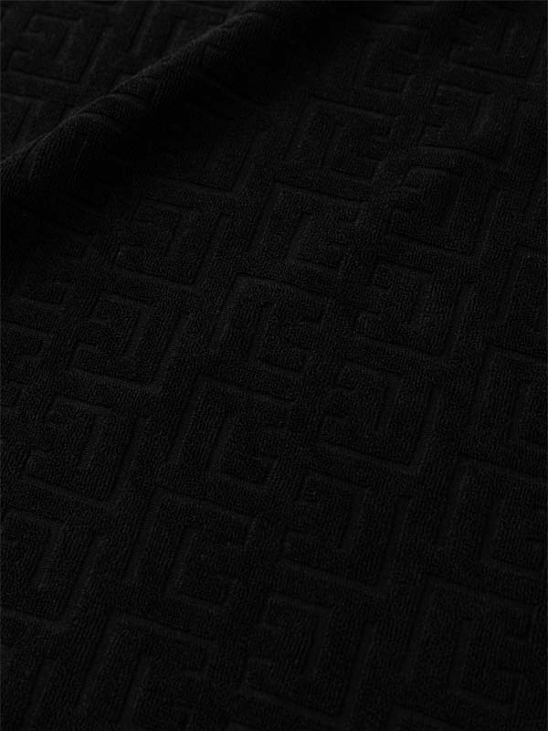 JACQUARD PILE POLO SHIRTS
