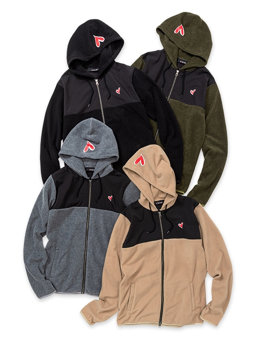 Fleece Zip Hoodie