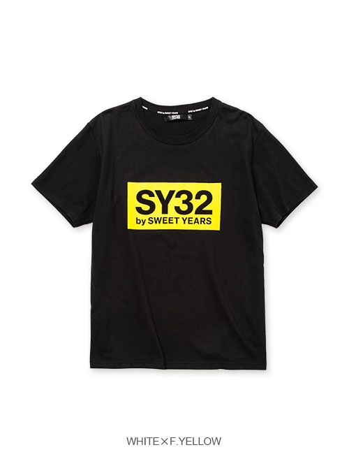 SY32 by SWEET YEARS メッシュジャガード半袖シャツ fb5