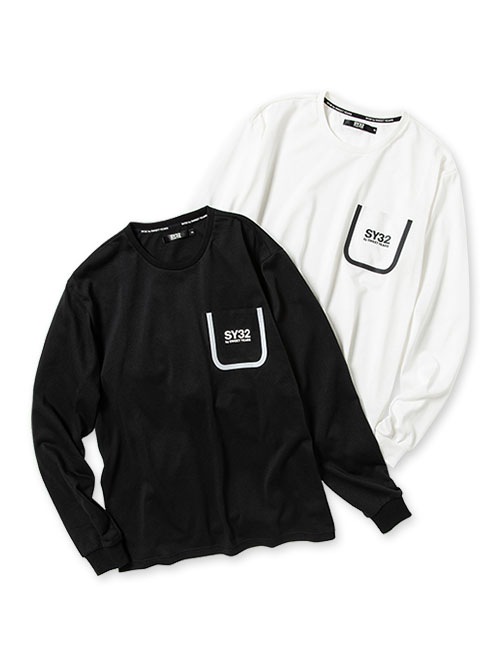 DESIGN POCKET  L/S TEE